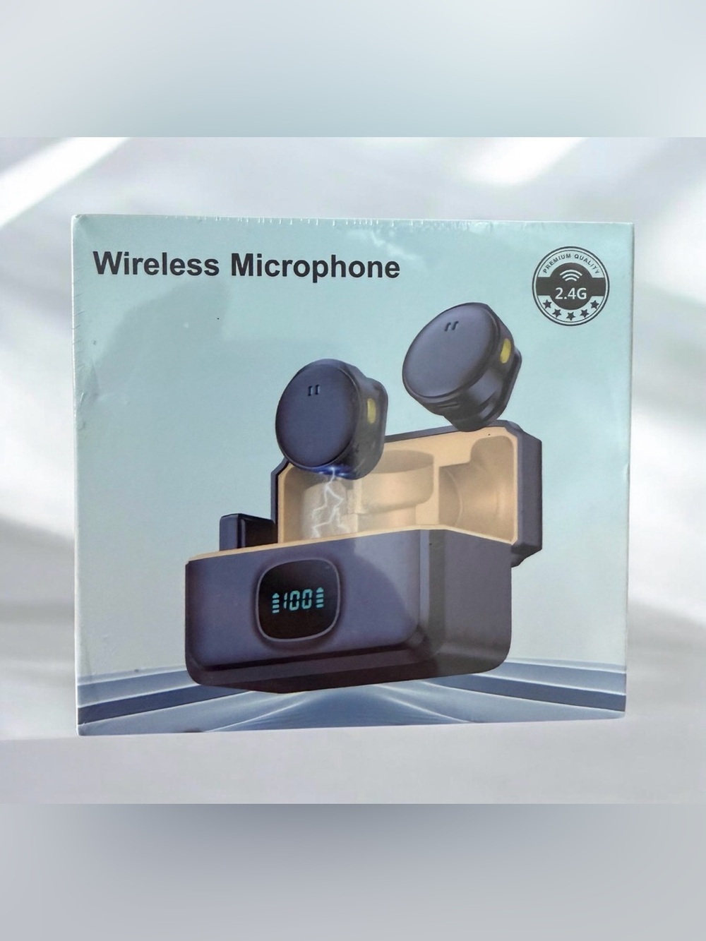 Wireless Microphone 2.4G Plug and Play. Color is listed in the pic. NIP/NWOT